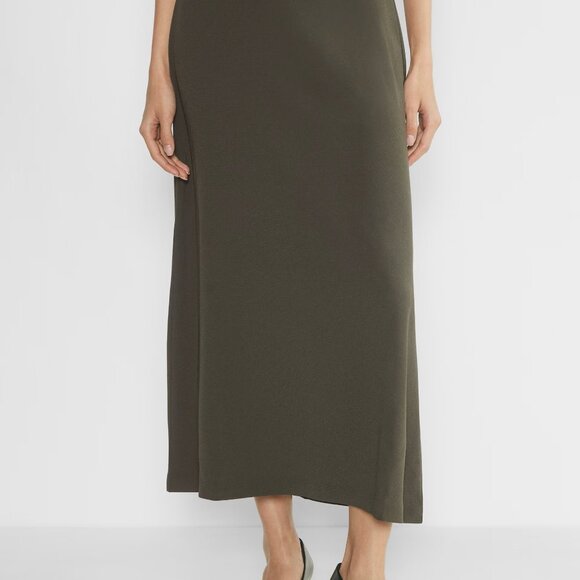 Aritzia Dresses & Skirts - Aritzia Babaton Ballot Skirt - size 8 dark olive